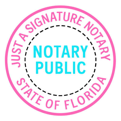 Just A Signature Notary Logo